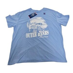 Ford Outer Banks Bronco Graphic Tee Mens XL Blue Short Sleeve Cotton 16478 NEW